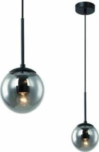 Lampa wisząca Orlicki Design Loftowa LAMPA wisząca Bao Nero I Fume Orlicki Design szklana OPRAWA zwis kula ball przydymiona czarna 1