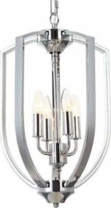 Lampa wisząca Orlicki Design LAMPA wisząca Ganza Orlicki Design metalowa OPRAWA zwis na łańcuchu chrom 1