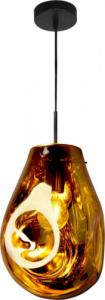 Lampa wisząca Polux Loftowa LAMPA wisząca KIMBERLY 316264 Polux szklana OPRAWA zwis bursztynowy 1