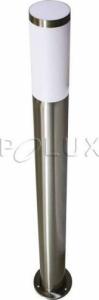 Polux Słupek LAMPA stojąca LIVIA 200495 metalowa OPRAWA zewnętrzna do ogrodu outdoor IP44 satyna 2