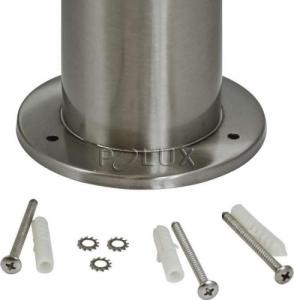 Polux Słupek LAMPA stojąca LIVIA 200495 metalowa OPRAWA zewnętrzna do ogrodu outdoor IP44 satyna 3