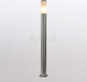 Polux Słupek LAMPA stojąca LIVIA 200495 metalowa OPRAWA zewnętrzna do ogrodu outdoor IP44 satyna 4