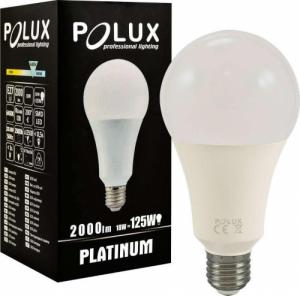 Polux Żarówka PLATINUM 307309 Polux E27 A80 LED 20W 2000 lm 230V biała zimna 6400K 1