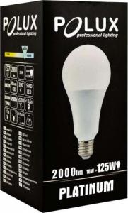 Polux Żarówka PLATINUM 307309 Polux E27 A80 LED 20W 2000 lm 230V biała zimna 6400K 3