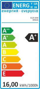 Polux Żarówka SANICO 305626 Polux E27 G125 LED 16W 3000K 1521 lm 230V kulka biała ciepła 4