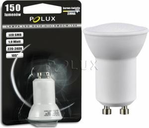 Polux Żarówka 300362 Polux GU10 mini grzybek 1,9W 150lm 230V biała zimna 2