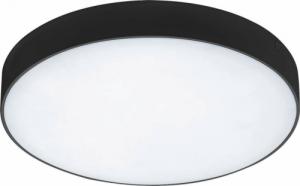 Lampa sufitowa Rabalux Sufitowa LAMPA plafon TARTU 7898 Rabalux okrągła OPRAWA metalowa LED 24W 2800K - 6000K plafoniera do łazienki IP44 czarna 1