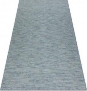 Dywany Łuszczów Dywan SZNURKOWY SIZAL płaskotkany PATIO 3069 koniczyna marokańska - morski niebieski, 78x150 cm 1