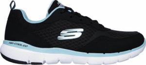 Skechers Skechers Flex Appeal 3.0 Damskie Czarne (13069-BKTQ) r. 37.5 1