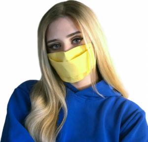 Maska Ochronna Żółta Damska (MASK-M-Y) 2