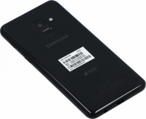 Smartfon Samsung Samsung Galaxy A8 Black Duos 4GB 32GB 1080x2220 Powystawowy S/N: R58M40SDZEY 7