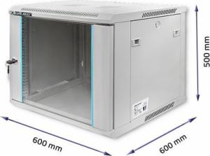 Szafa Qoltec Wisząca 19" 9U (54486) 3