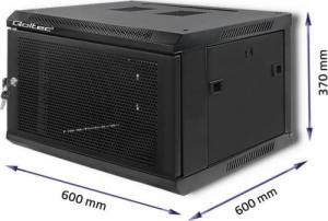 Szafa Qoltec Wisząca 19" 6U (54489) 6