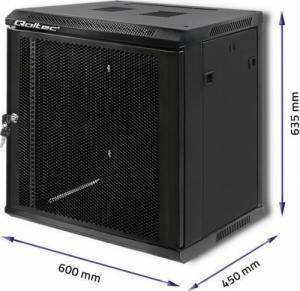 Szafa Qoltec Wisząca 19" 12U (54488) 3
