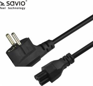 Kabel zasilający Savio Kabel zasilający "koniczynka" 3m CL-158 3