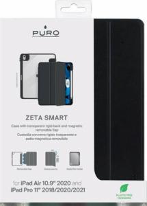 Etui na tablet Puro PURO Zeta Smart - Etui iPad Air 4 10.9" (2020) / iPad Pro 11" (2020 / 2018) removable magnetic flap + uchwyt Apple Pencil (czarny) 6