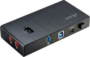 HUB USB Akasa 10x USB-A 3.0 (AK-HB-15BKEU) 4
