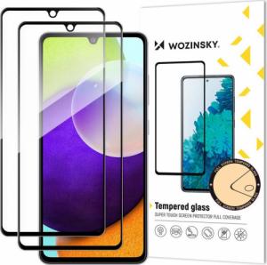 Wozinsky Wozinsky zestaw 2x super wytrzymałe szkło hartowane Full Glue na cały ekran z ramką Case Friendly Samsung Galaxy A33 5G czarny 1