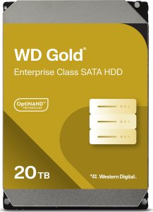 Dysk serwerowy WD Gold 20TB 3.5'' SATA III (6 Gb/s)  (WD201KRYZ) 1