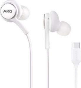 Słuchawki Nemo (U) Zestaw Słuchawkowy do SAMSUNG GALAXY NOTE 10 / 10+ PLUS USB Typ C AKG EO-IG955 słuchawki dokanałowe BULK białe 3