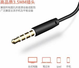 Słuchawki APPACS słuchawki douszne E8 czarne 3