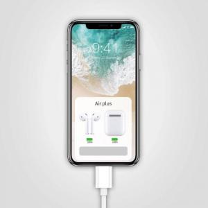 Słuchawki WK Design WK Design przewodowe słuchawki douszne Lightning biały (Y19 Pro white) 4