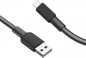 Kabel USB Partner Tele.com USB-A - Lightning Czarny 3