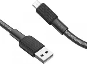 Kabel USB Partner Tele.com USB-A - microUSB Czarny 4