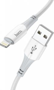 Kabel USB Partner Tele.com USB-A - Lightning Biały 1