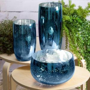 Eurofirany SZKLANY WAZON DEKORACYJNY MOLLY (FI) 16X28 CM RÓŻOWY 2