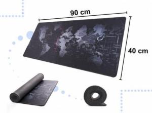 Kontext PODKŁADKA NA BIURKO POD MYSZKĘ MAPA ŚWIATA 40x90cm #E1 4