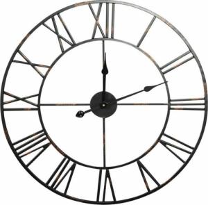 Eurofirany ZEGAR DEKORACYJNY 03 70X5X70 CM CZARNY 1