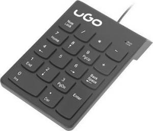 Klawiatura uGo Askja K140 Przewodowa Czarna US 4