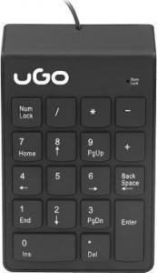 Klawiatura uGo Askja K140 Przewodowa Czarna US 5