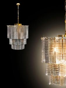 Lampa wisząca Eurofirany LAMPA DALIA (04) (FI) 42X50 CM ZŁOTY 2