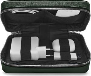 Woolnut Leather Tech Organizer (WNUT-TO-A-881-GN) 5