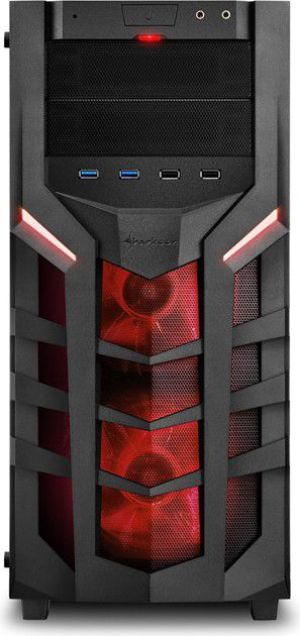 Obudowa Sharkoon DG7000-G Red (4044951019342) 3
