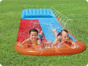 Bestway BESTWAY Ślizgawka podwójna H2OGO! Tsunami z rampą 4.88m 2