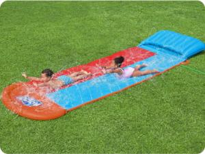 Bestway BESTWAY Ślizgawka podwójna H2OGO! Tsunami z rampą 4.88m 6