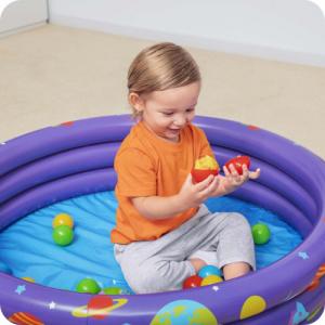 Bestway Basenik dmuchany z piłkami Intergalactic 1.02 m x 25 cm 8