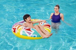 Bestway Kółko Geometryczne Kształty Białe BESTWAY 2