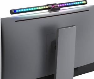 Blitzwolf Lampa BW-CML2 na monitor, RGB (czarna) 4