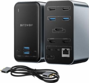 Stacja/replikator Blitzwolf BW-TH14 2xUSB-C (BLZ444) 2