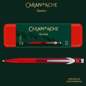 Caran d`Arche Długopis CARAN D'ACHE 849 Wonder Forest, M, czerwony 1