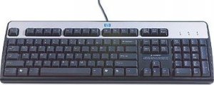 Klawiatura HP Keyboard German Black 1