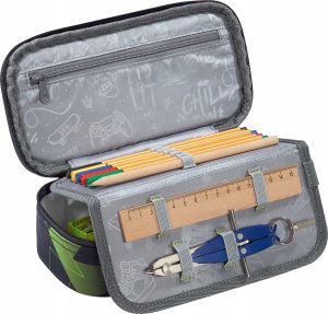 Piórnik Coocazoo COOCAZOO 2.0 przybornik, kolor: Lime Flash 2