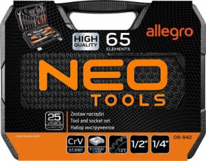 Zestaw narzędzi Neo 65 el. (08-942) 12