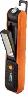 Neo Lampa warsztatowa akumulatorowa 500 lm COB + baza + ładowarka 99-065 4