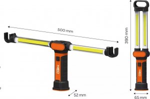 Neo Lampa warsztatowa akumulatorowa 500 lm COB LED 99-066 7