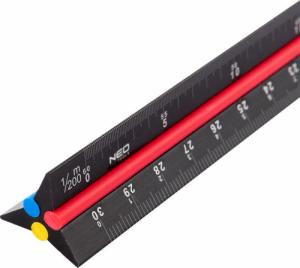 Neo Linijka trójkątna (Linijka trójkątna, 30 cm) 6